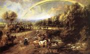 Peter Paul Rubens Landscape with Rainbow oil